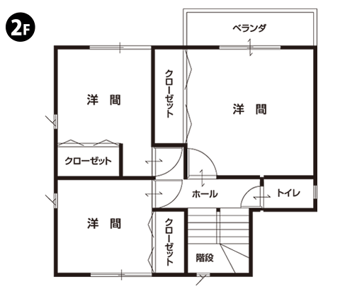 物件平面図2F